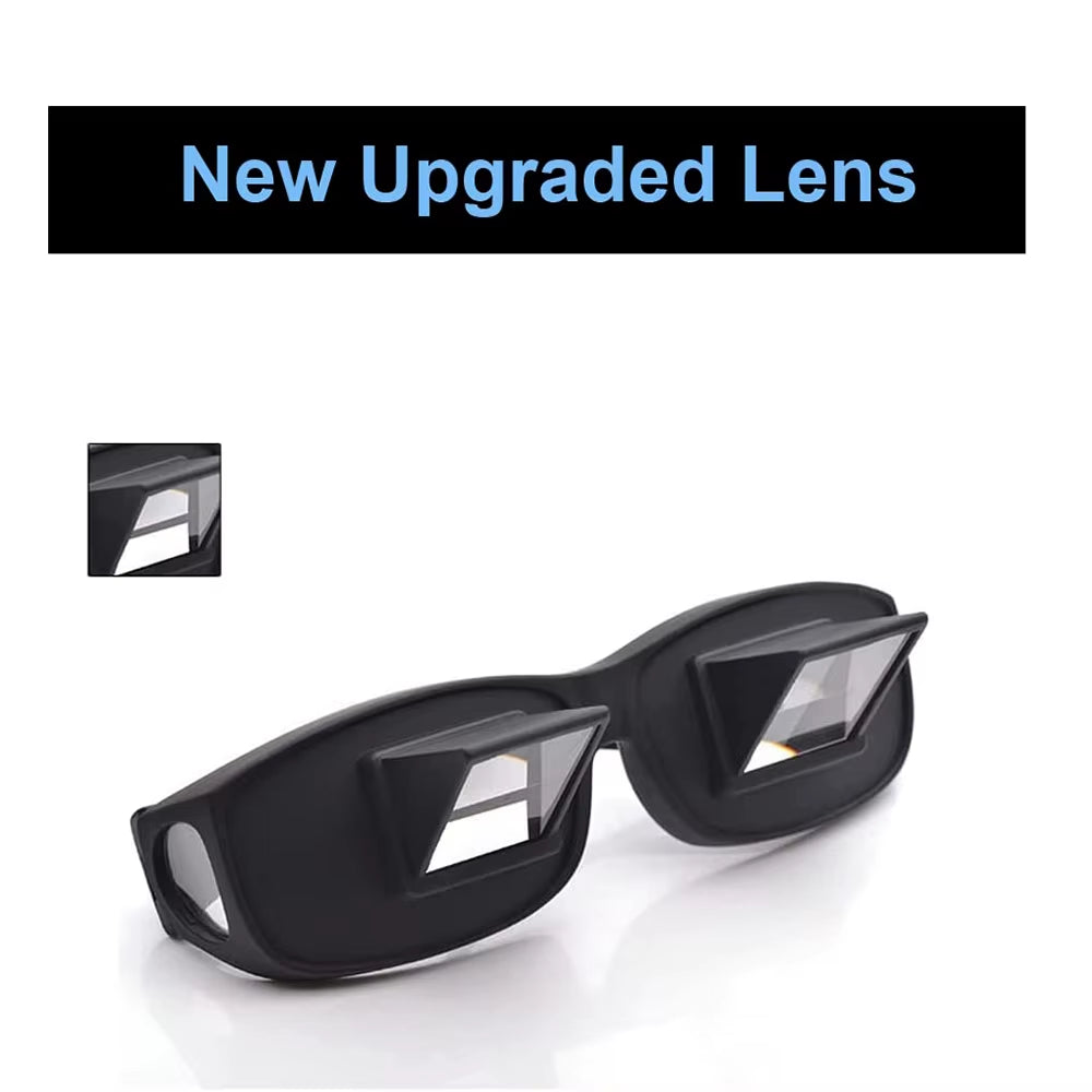 📖🛏️ Lazy Periscope Glasses – Read & Watch TV Comfortably While Lying Down! 😎✨
